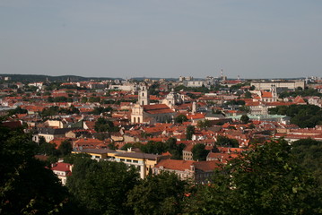 ヴィリニュス全貌