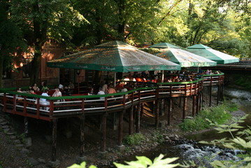 ヴィリニュスのカフェ