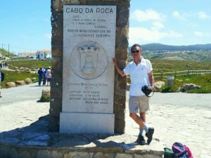 ロカ岬記念撮影