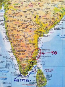 （１）南インド・タミルナードゥ州への旅 ～１日目（5月19日）